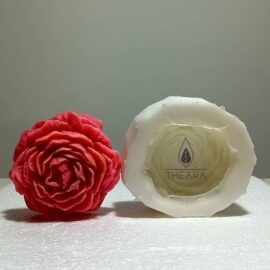 Peony Silicone Candle Mould