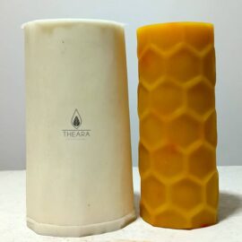 Hexagon Pillar Silicone Candle Mould
