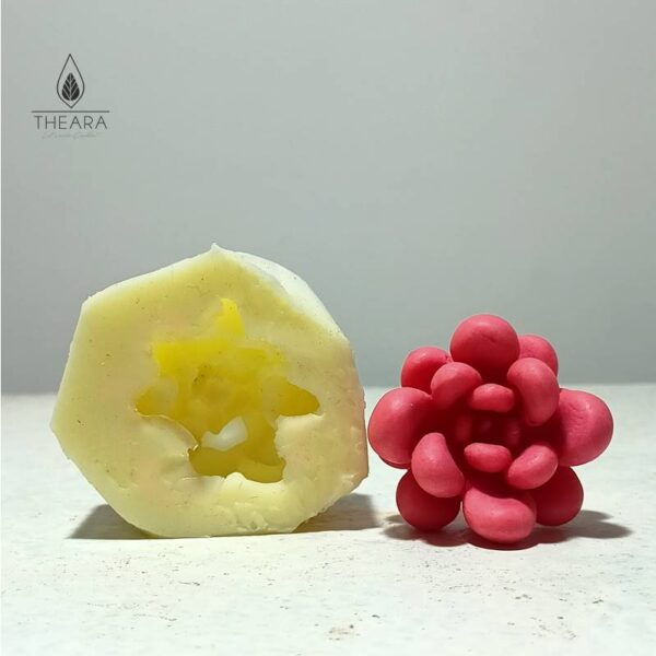 Succulent Flower Silicone Candle Mould