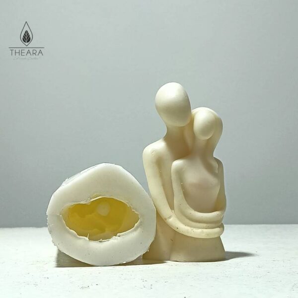 Couple Silicone Candle Mould