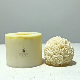Bunch of Rose Silicone Candle Mould
