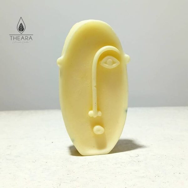 Face Long Silicone Candle Mould