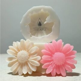 Daisy Silicone Candle Mould