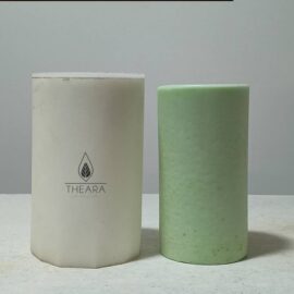 Round Pillar(4 inches) Silicone Candle Mould