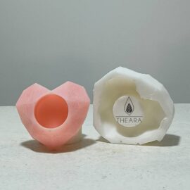 Heart Tlight Holder Silicone Candle Mould